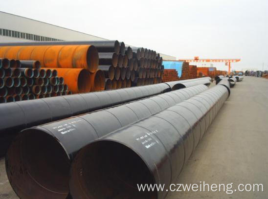 3PE Coated Ssaw Steel Pipe/ Spiral Welded