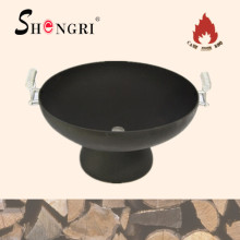 cast iron garden fire pit