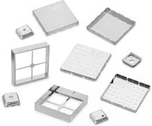 The EMI shielding can frame products