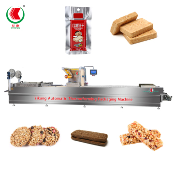 Compressed Biscuits Thermoforming Vacuum Packaging Machine