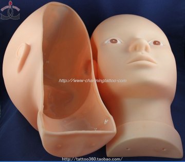 Popular Permanent Makeup Training Practice Model Head