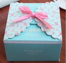 New Arrival Elegant Designer Box Wedding Favor Box Designer Box, Ribbon folding gift packaging box