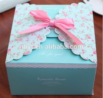 New Arrival Elegant Designer Box Wedding Favor Box Designer Box, Ribbon folding gift packaging box