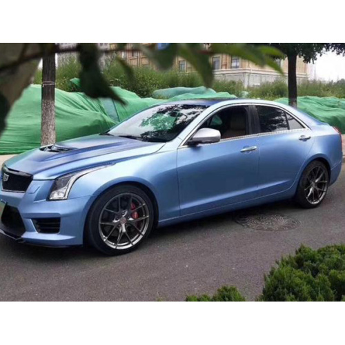 Metallisk glans Mist Blue Car Wrap Vinyl