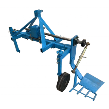 Factory Direct: Scallion Harvester, Ginger Digger, and Welsh Onion Harvester - Blue 3 Point Mounted