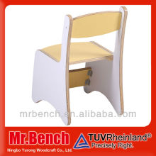 solid wood kids swan chair