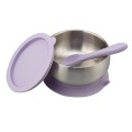 Baby feeding bowl with spoon set