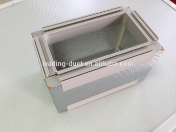 PIR two side color-steel HVAC air duct panel,polyurethane foam sandwich panel,