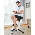 Slim gym equipment indoor cycling bike with table