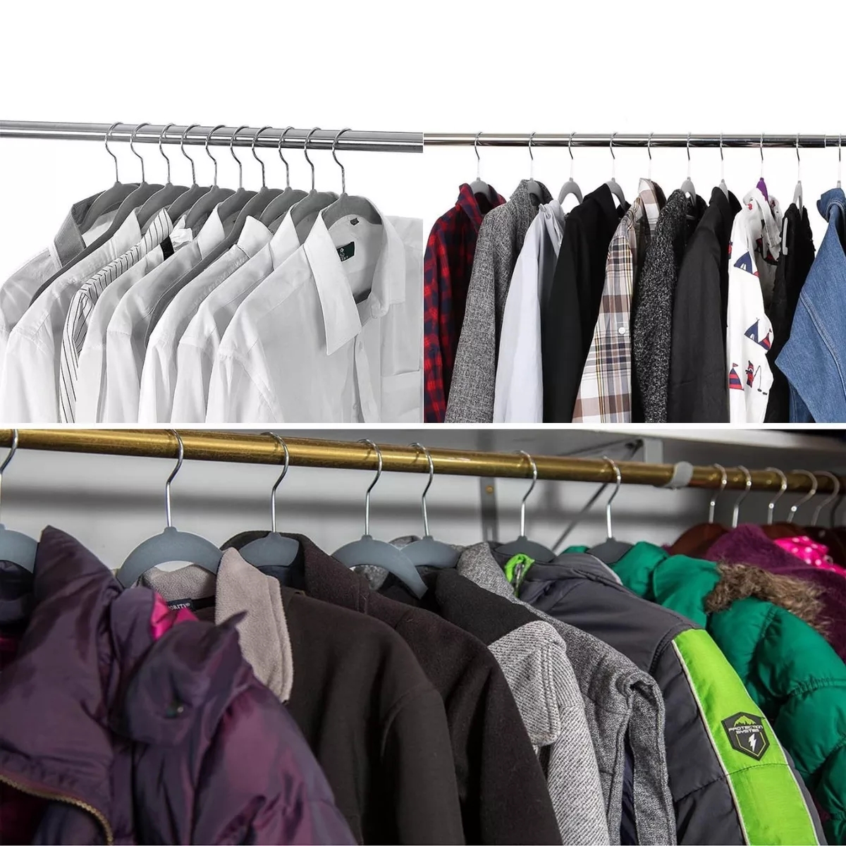 Factory wholesale promotion price personalized non-slip velvet flocked coat suit hangers with rose gold hook