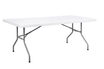 200cm Rectangular Table Plastic Folding Table Furniture