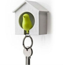 bird whistle keychain