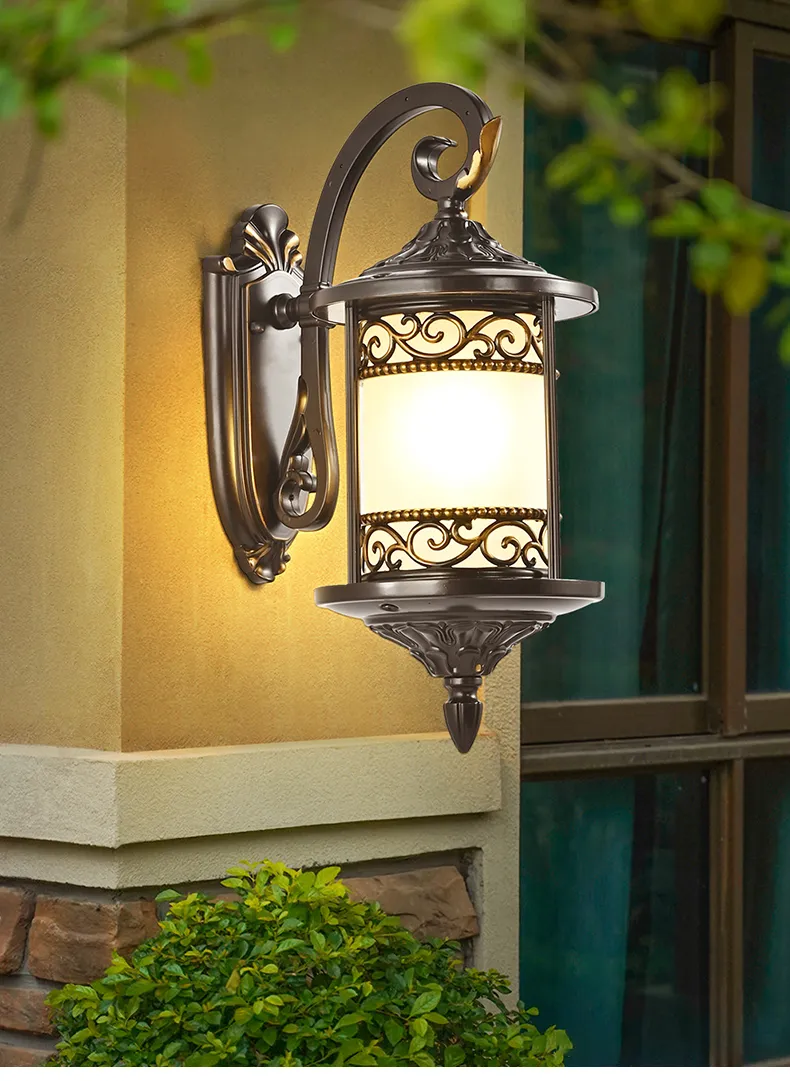 Sleek Modern Outdoor LED Corner Wall Lighting Fixture for Patios