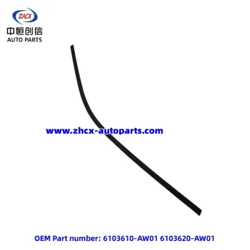 Front door window frame trim strip for CS55
