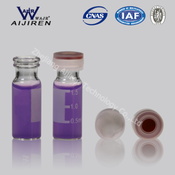 1.5ml sampling vials Agilent quality vials, snap-top vials with write-on spot