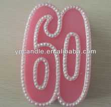 anniversary candle,craft candle,big numbe candle