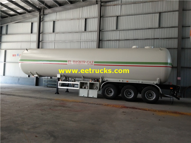 ASME LPG Gas Tank Trailers