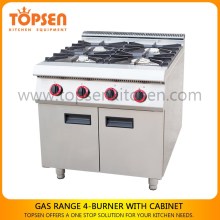 Stainless Steel Commercial 4 Burners Kitchen Gas Range,Cooking Range Prices,Gas Cooking Range