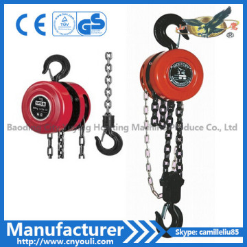 Specifications of Chain Block, Manual Chain Block