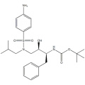 Name: Carbaminsäure, N - [(1S, 2R) -3 - [[(4-Aminophenyl) sulfonyl] (2-methylpropyl) amino] -2-hydroxy-1- (phenylmethyl) propyl] -, 1,1- Dimethylethylester CAS 183004-94-6