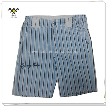 2016 plain custom striped boys boxing shorts