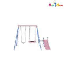 Pink Kids' Swing with Soft Cushion