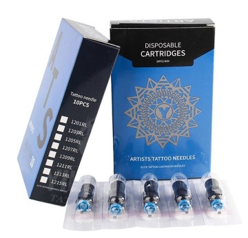 Transparent Tattoo Cartridge Needles - Good Quality Disposable Tattoo Needles for Tattoo Pens