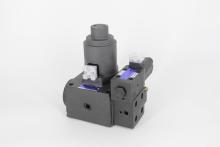 electro-hydraulic relief valve flow control valve