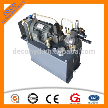 Vane pump type hydraulic control unit