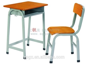 student Portable colorful Student Fixed Single Desk