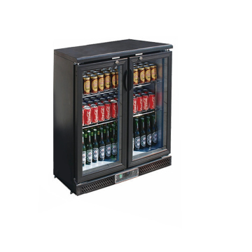 Kenkuhl Double Door Hotel Back Bar Counter Refrigerator