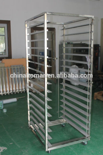 Stainless Steel Bakery Bread Rack Trolley/Pan Cake Shelf