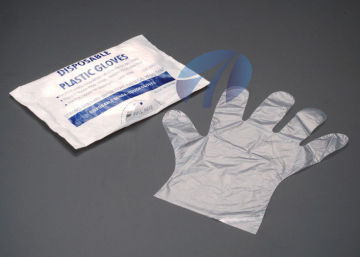High Density Disposable Pe Gloves Polyethylene For Baby Care / Pet Care