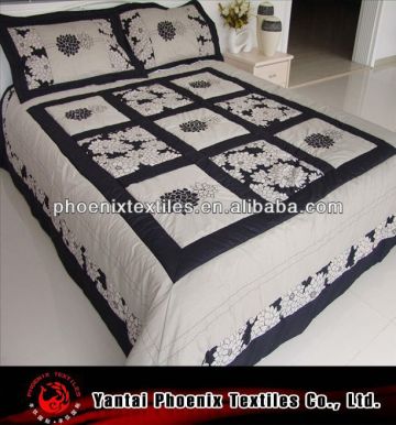 hot saling colorfull king fitted bedspread