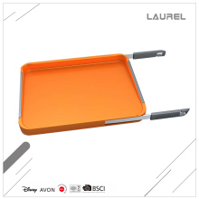 Custom color antibacterial cutting board with knives