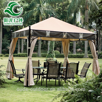 New product wind proof metal frame decorative gazebo