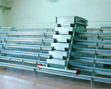 Automatic broiler used poultry cage