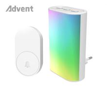 Colorful Light Kinetic Wirelss Doorbell