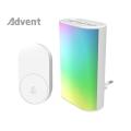 Colorful Light Kinetic Wirelss Doorbell