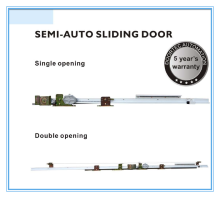 Semi-auto sliding door SA80