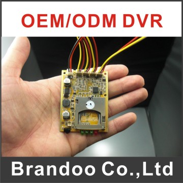 Covert DVR Module, 64GB SD Memory, D1 Resolution, 30f/S