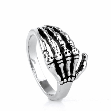 Fashion calm atmosphere Hand bone Tail ring