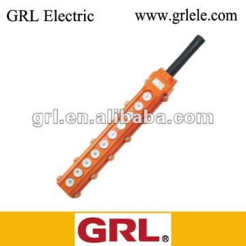 COB65 indirect operation rainproof hoist crane pendant pushbutton switch