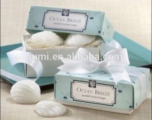 ocean breeze scented seashell soap small wedding gift