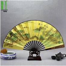 Big chinese decoration bamboo wall fan