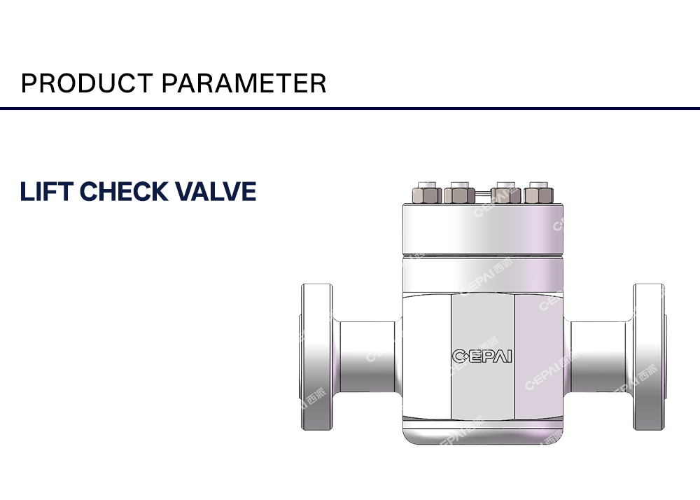 ÇOX VALFINI QALDIRIN LIFT CHECK VALVE