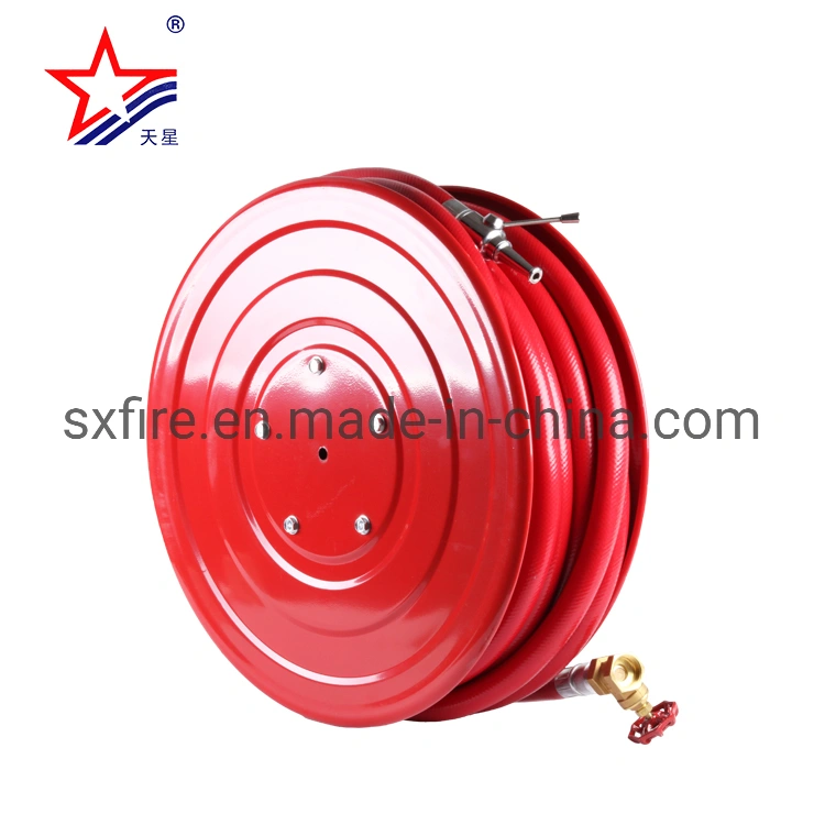 1 Inch Chrome-Plated Brass Nozzle Fire Hose Reel