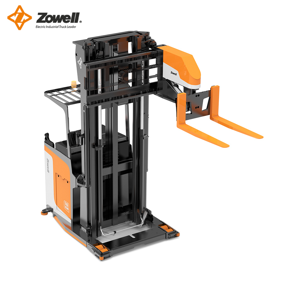 New Electric Vna Three Way Forklift Lift Truck