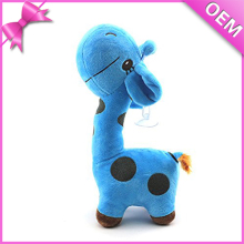 Lovely Plush Baby Toys Cute Blue Giraffe Stuffed Kids Toy