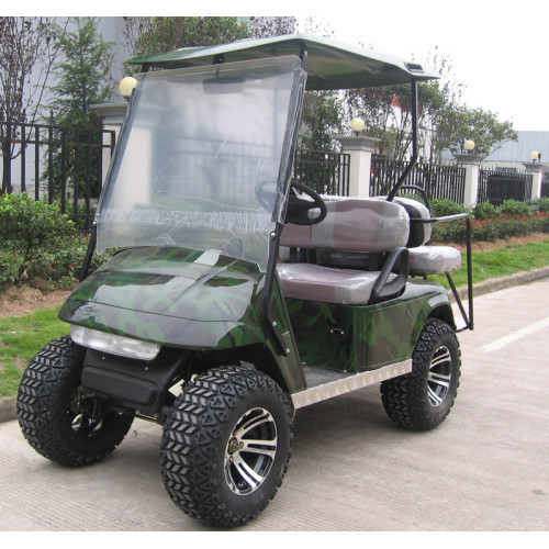 4 seat off road gas powered golfcart